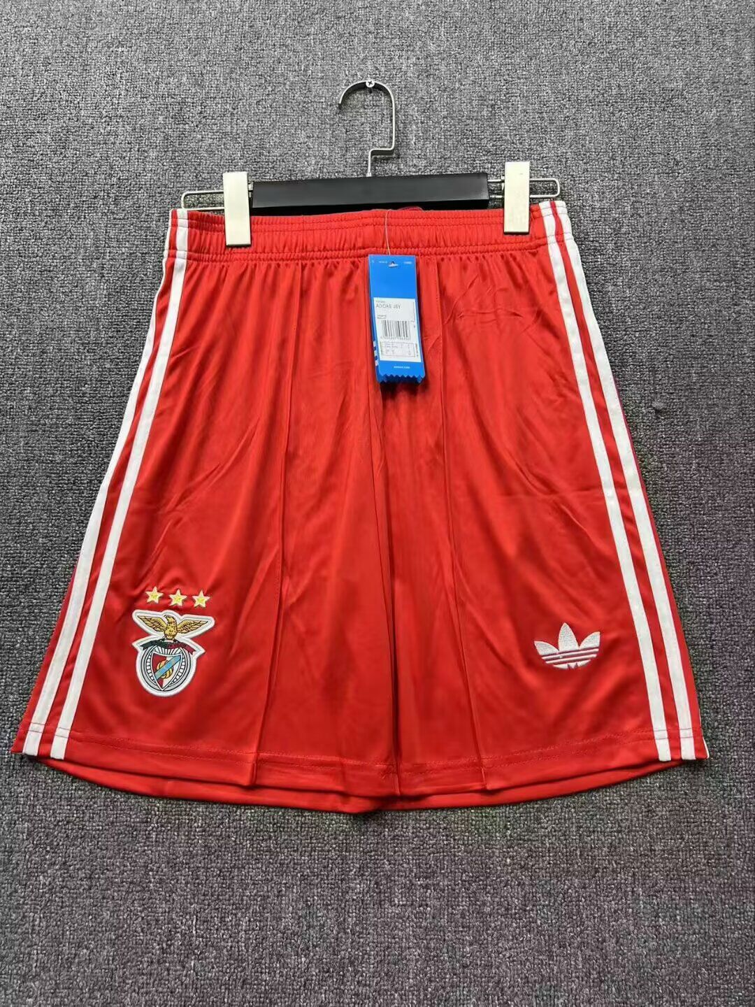 AAA Quality Benfica 26/27 Away Red Soccer Shorts